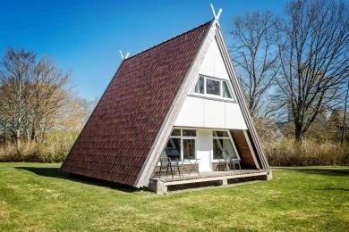 A-Rahmen-Haus im Ostsee Resort Damp – der perfekte Urlaubsort.
